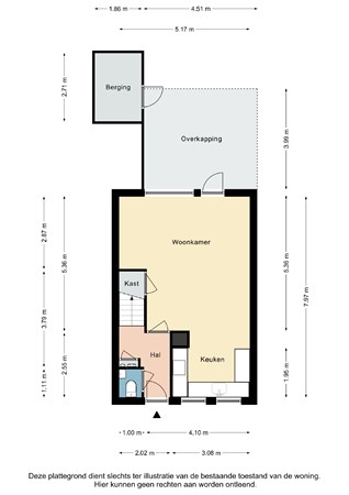 Plattegrond - Seelenstraat 34, 6412 HM Heerlen - Seelenstraat 34 Heerlen - Begane grond 2D.jpg